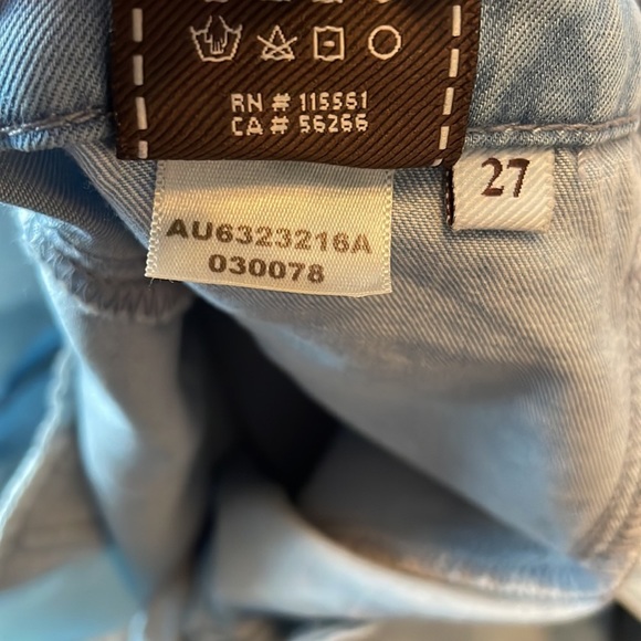 7 For All Mankind Chino Tencel Jeans size 27 - Picture 6 of 9